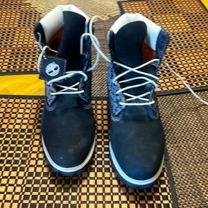 Authentic Timberland boots.